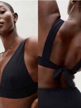 Everlane swim triangle top size medium